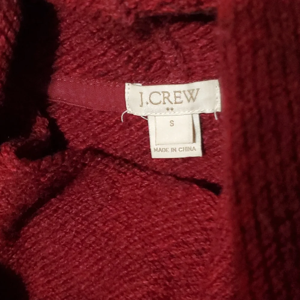 J. Crew Funnel Cowlneck Sweatshirt / Sweater Cotton Acrylic Nylon Wool Blend - Picture 3 of 5